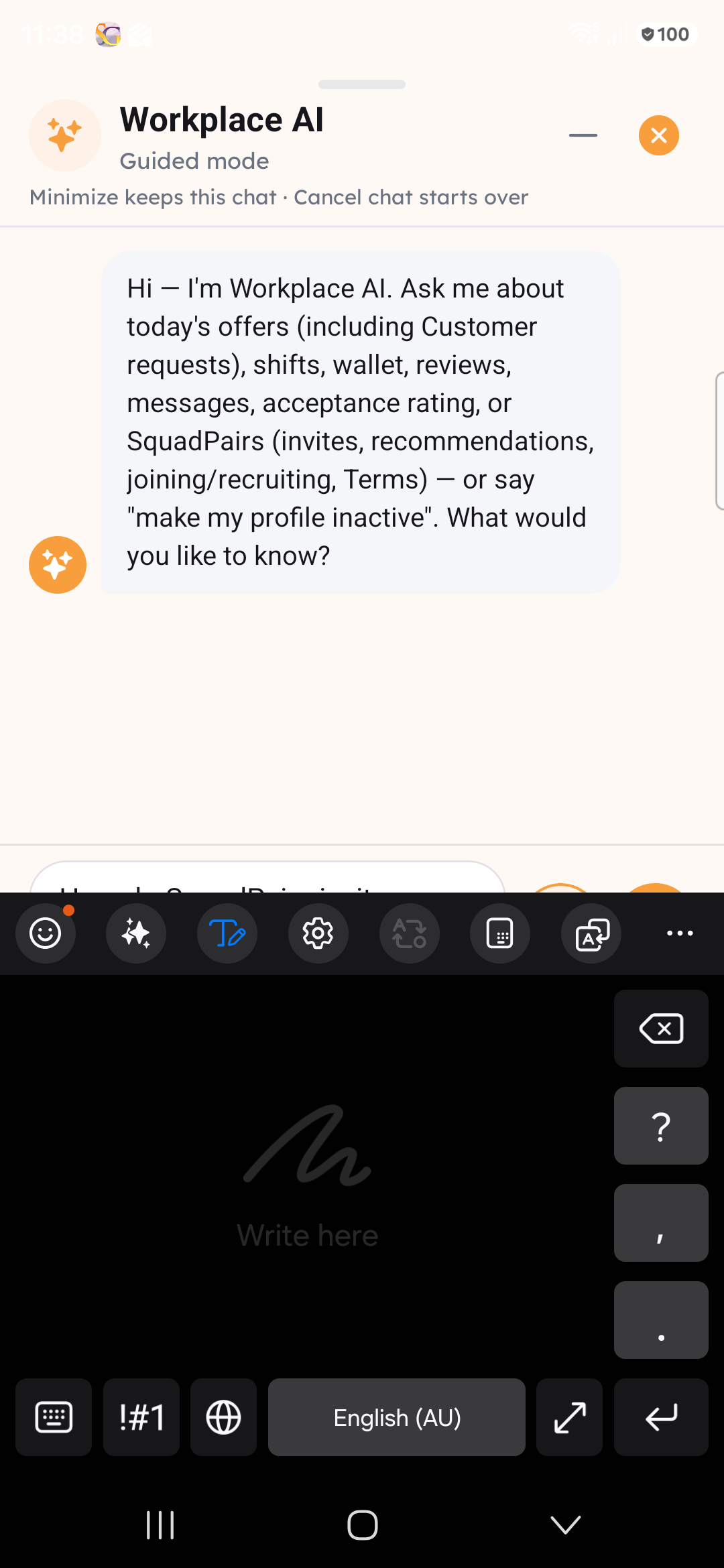 SquadGoo Workplace AI
